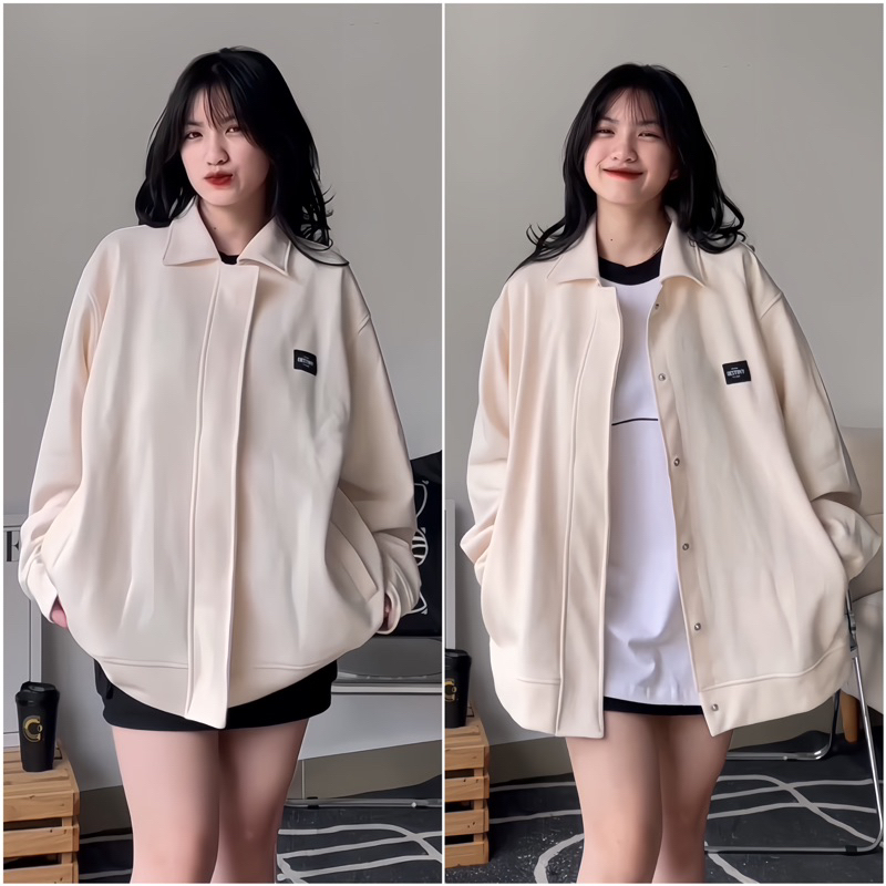 Áo khoác DESTINY có cúc nút bấm/ Áo khoác Tiny Nam nữ unisex/ JEJUL.store | BigBuy360 - bigbuy360.vn