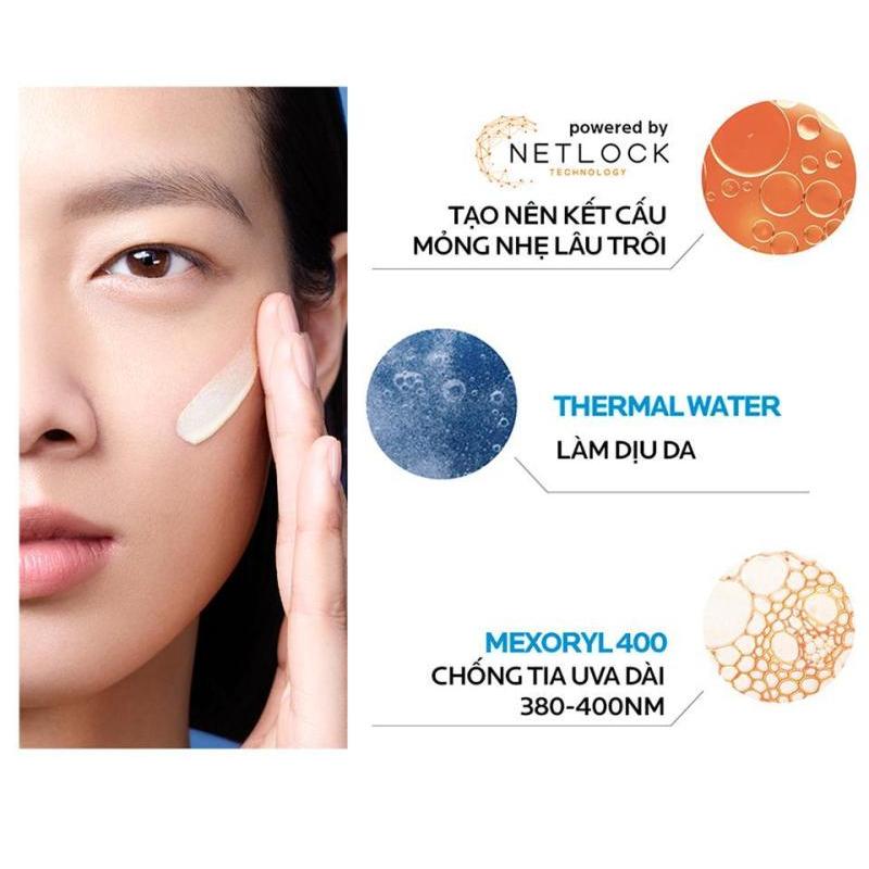 Kem chống nắng cho da dầu LRP anti-brillance/anti-shine 50ml，nhẹ, thoáng khí, không dầu mỡ