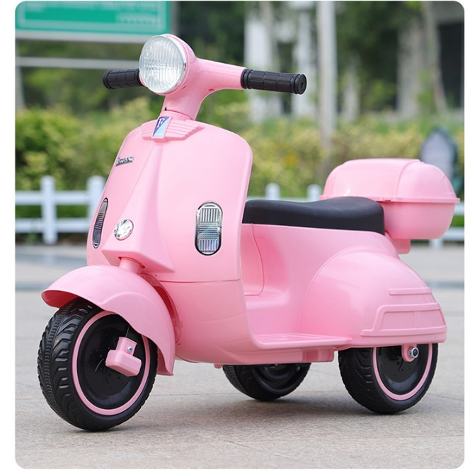 Xe Máy Điện Vespa Q-518 Cho Bé Sử Dụng Chân Ga Xe Máy Điện Vespa Q-518 Cho Bé Sử Dụng Chân Ga Xe Máy Điện Vespa Q-518 Ch