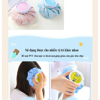Túi chườm nóng lạnh vải (chườm đá, nước ấm)