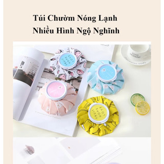 Túi chườm nóng lạnh vải (chườm đá, nước ấm)