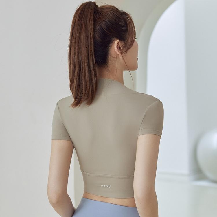 Đồ tập gym nữ yoga LUHAZO chất xịn kiểu vắt vai thể thao năng động co giãn thấm hút MD042&MT2 T3T2 T1T1