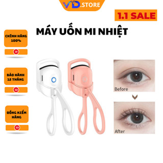 Máy uốn mi điện thông minh Kẹp bấm mi nhỏ gọn đa năng làm cong nhanh chóng,có tự động sạc điện-VD.STORE
