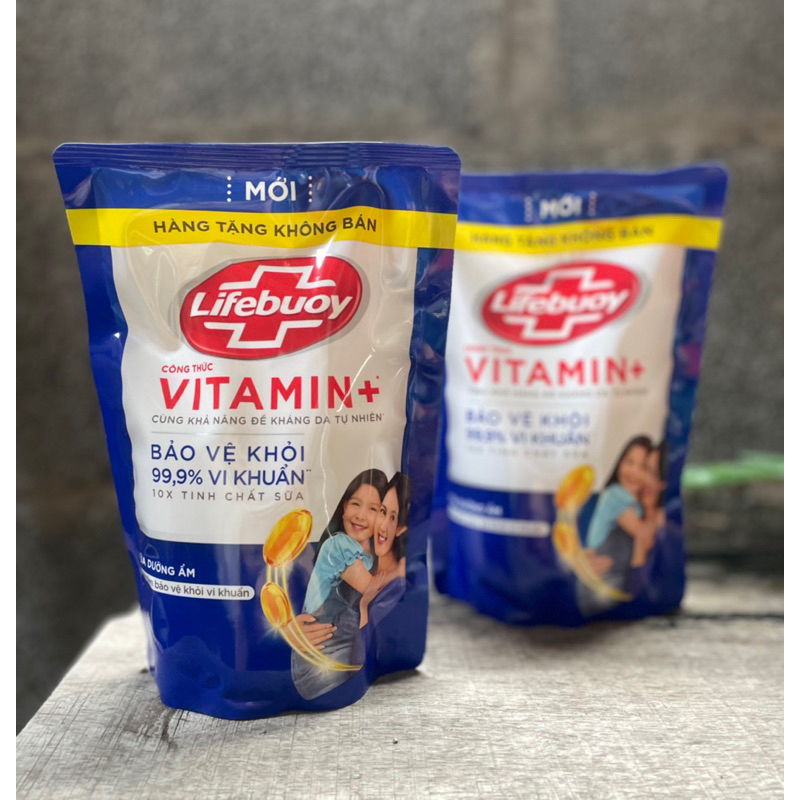 Sữa tắm Lifebuoy 350g bv vi khuẩn 99.9%