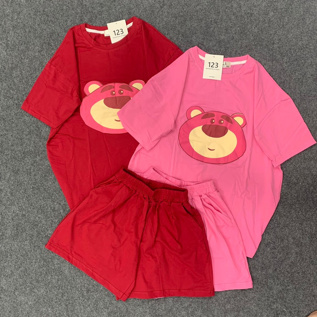 Bộ đùi thun cotton khô 3158 , chất thun cotton khô thấm hút mồ hôi