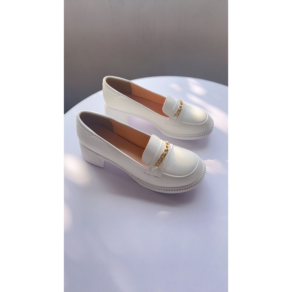 Dép giày xuồng- dép nữ quai xích đế siêu nhẹ cao 5f