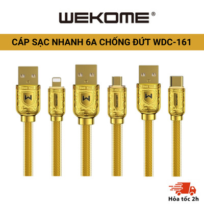 [HỘP SẮT]Cáp sạc nhanh đóng hộp sắt 6A  , đủ đầu cắm IPh ,Type C,Micro phù hợp mọi loại điện thoại wdc161