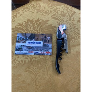 Dụng Cụ Mở Nắp Rượu Vang Đa Năng Thép Không Rỉ - Dụng Cụ Khui Nắp Rượu Vang - Dụng Cụ Pha Chế Thái Bình