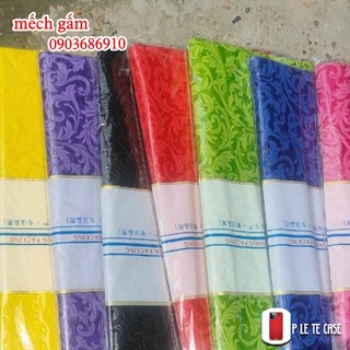 Giấy mếch hoa gấm gói hoa làm oản siêu đẹp- set 10 tờ