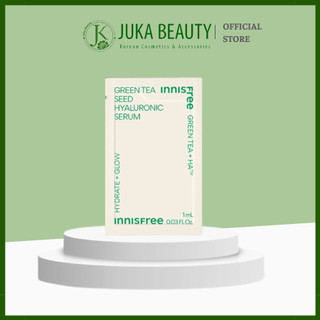 Sample tinh chất trà xanh Innisfree Green Tea Seed HYALURONIC Serum 1ml