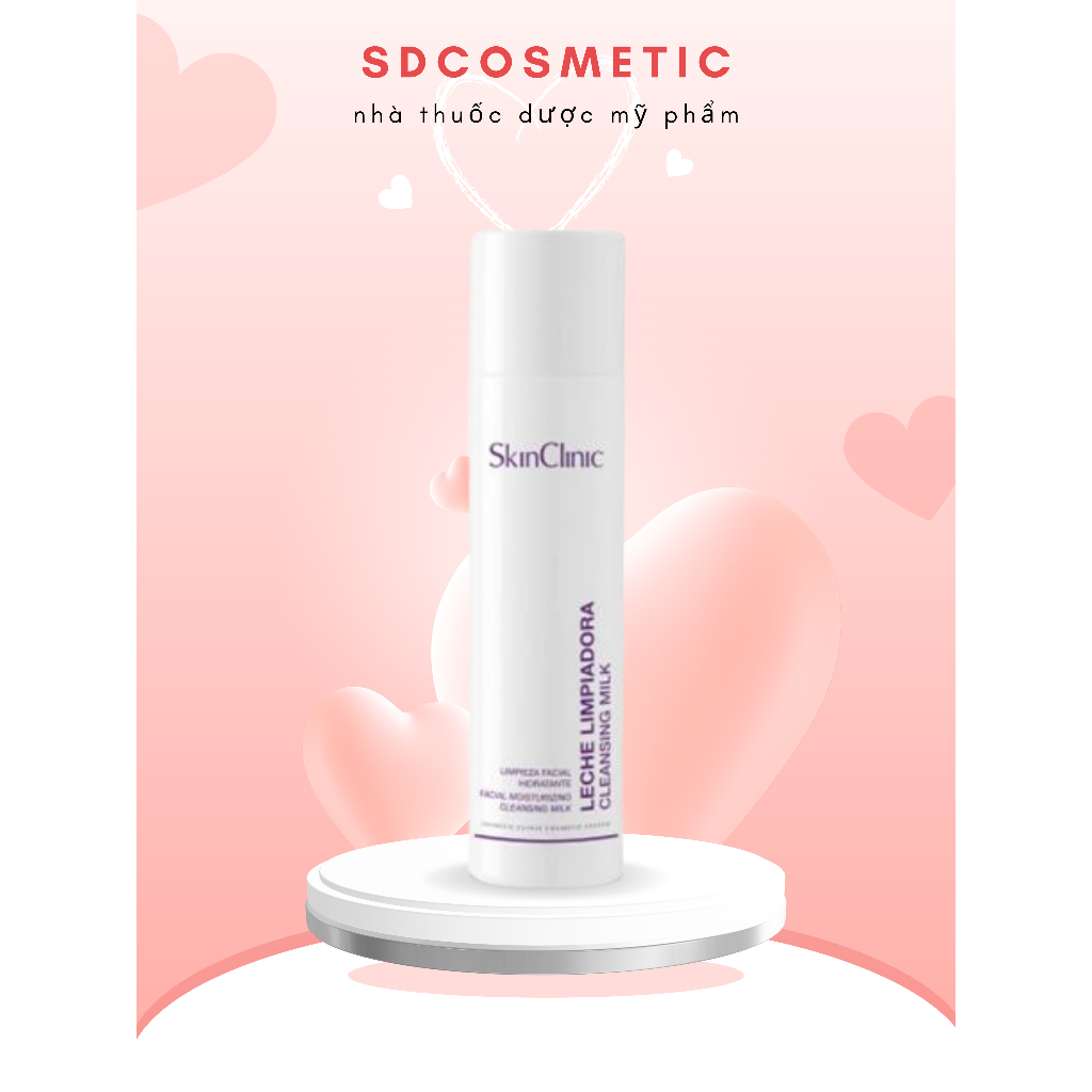 sửa rửa mặt dịu nhẹ cleansing milk skinclinic