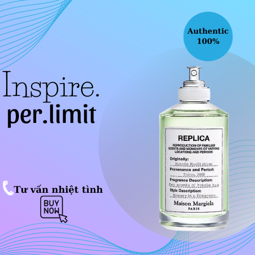 🍬Nước hoa trà xanh Rep.li.ca Matcha Meditation 5ml/10ml 𝐈𝐧𝐬𝐩𝐢𝐫𝐞.𝐩𝐞𝐫.𝐥𝐢𝐦𝐢𝐭