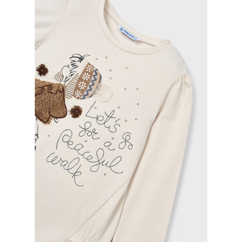 Bộ Mayoral cô gái quần nhung