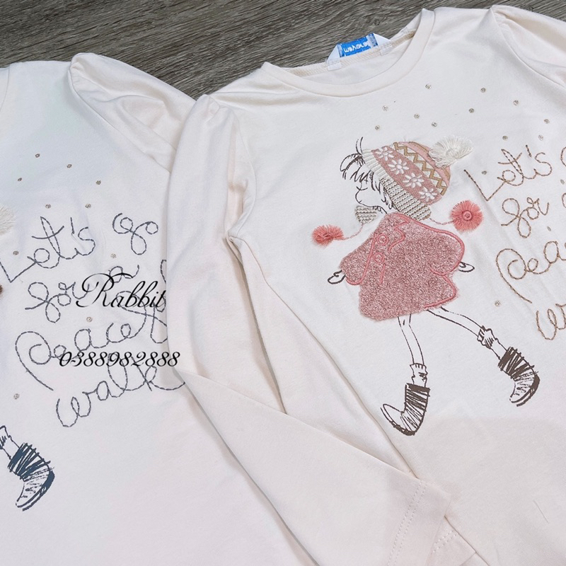 Bộ Mayoral cô gái quần nhung