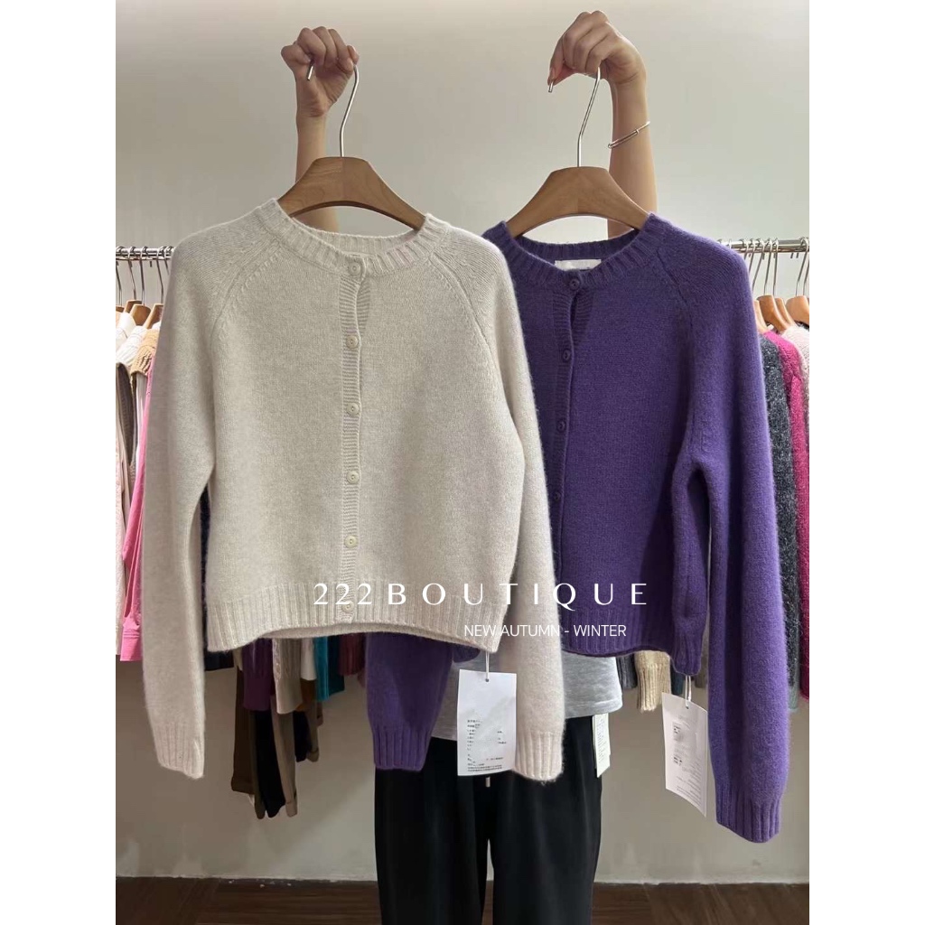 ÁO CDG cashmere dày Feiding 6850