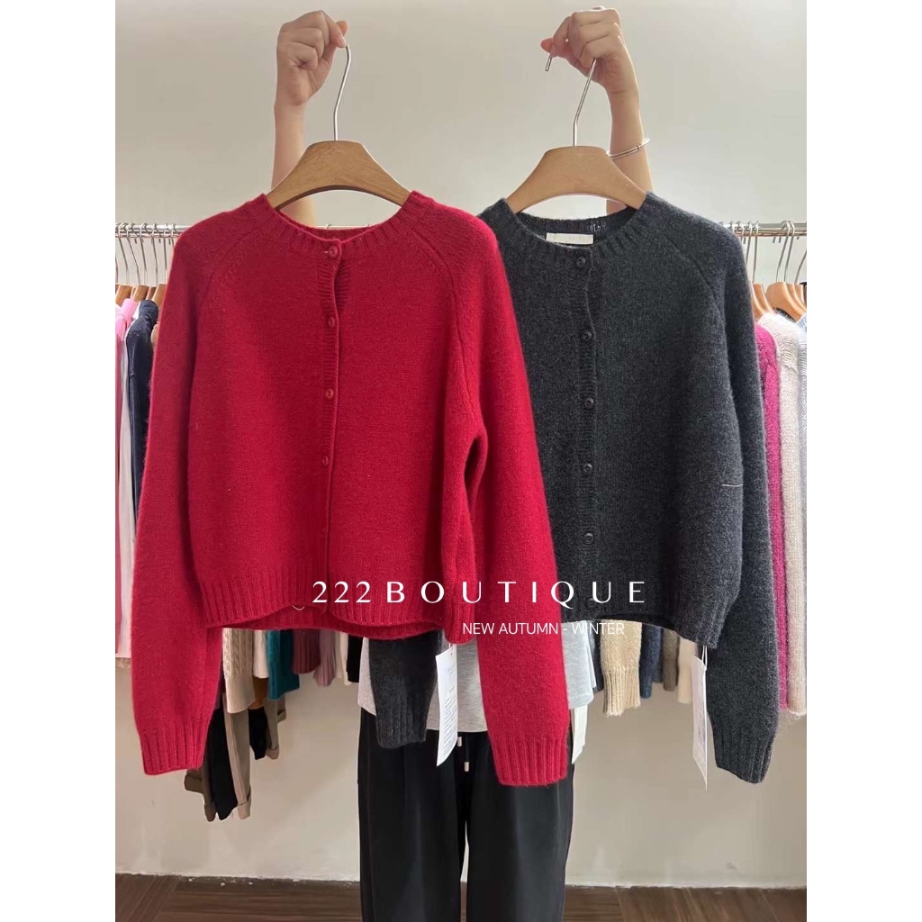 ÁO CDG cashmere dày Feiding 6850