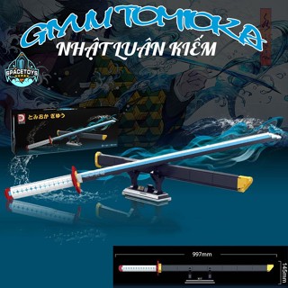 Đồ Chơi Lắp Ráp Xếp Hình Mô Hình Nhật Luân Kiếm Của Thuỷ Trụ Giyuu Tomioka Trong Kimetsu No Yaiba Demon Slayer DK1521