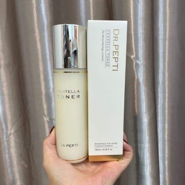 Toner Dr.Pepti Centella Toner Dưỡng Da Căng Bóng 180ml Chính Hãng Hàn Quốc  hàng chính hãng lỗi 1 đổi 1