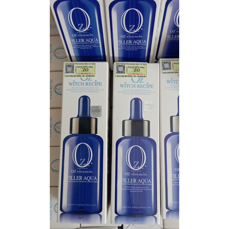 Serum Filler Aqua Kết Hợp Peptide Oz Witch Recipe 60ml Chính Hãng - Căng Bóng Thu Nhỏ Lỗ Chân Lông