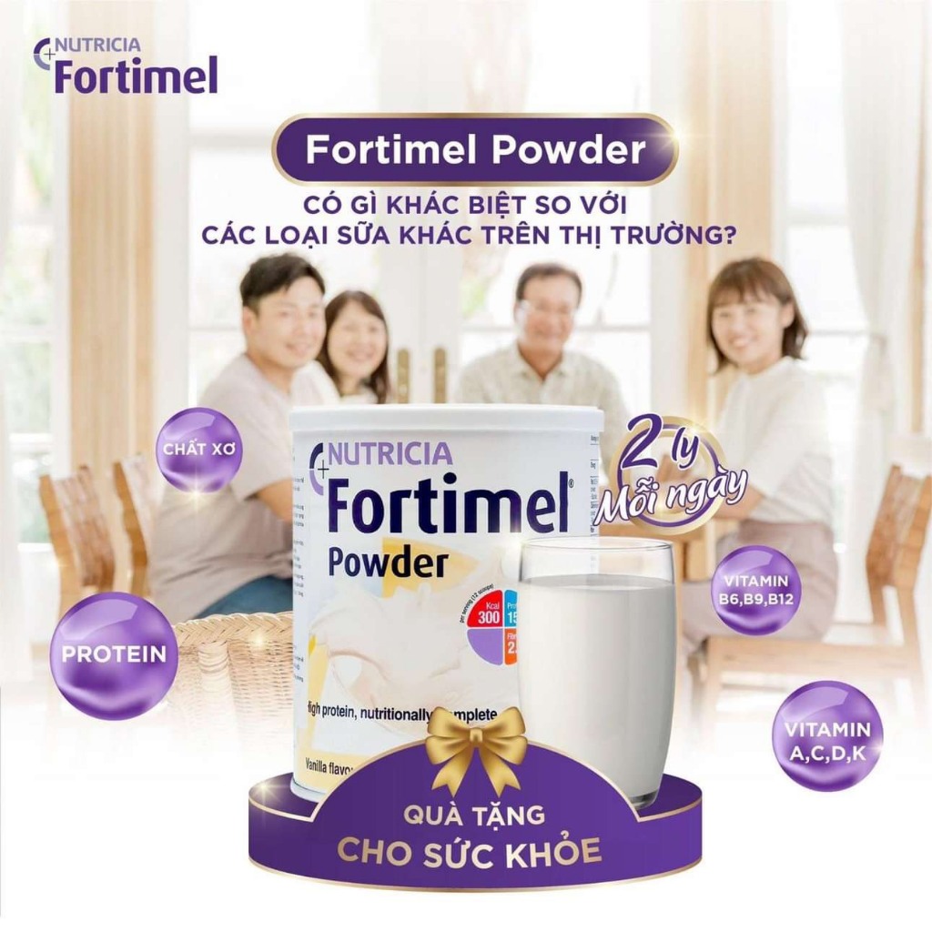 SỮA DINH DƯỠNG CHO BỆNH NHÂN UNG THƯ FORTIMEL  335g