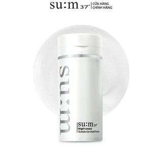 Mặt nạ sủi bọt su:m37 bright award bubble de mask pack 100ml