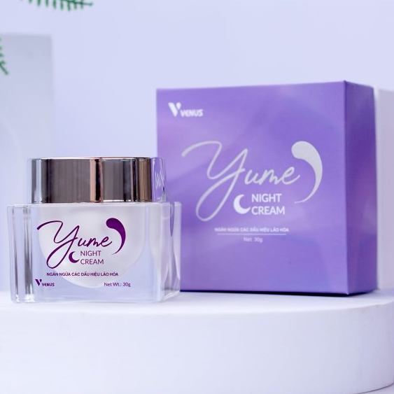 Kem dưỡng da ban đêm Yume Night Cream 30g tặng 1 kem ngày Yume Face Day Cream 50g