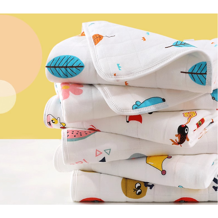 Khăn Ủ Có Đai BellyButton Mùa Hè Cho Bé Sơ Sinh 0 - 1 Tuổi, Chất Liệu 100% Cotton Dễ Dàng Giặt Sạch