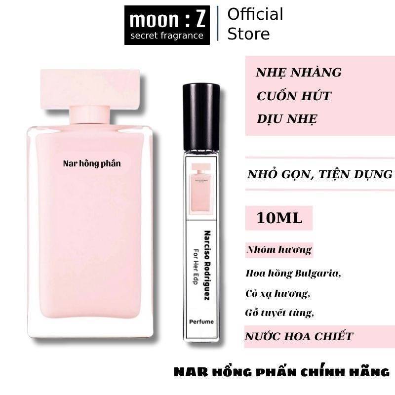 Nước hoa nữ Narciso hồng chiết 10ml chính hãng thơm lâu, dầu thơm nữ lưu hương lâu dịu nhẹ quyến rũ cuốn hút . . .