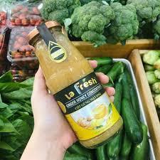 Nước Cốt Gừng Mật Ong LaFresh Đà Lạt 350ML – Uống Nóng Giữ Ấm, Dễ Pha Tại Nhà