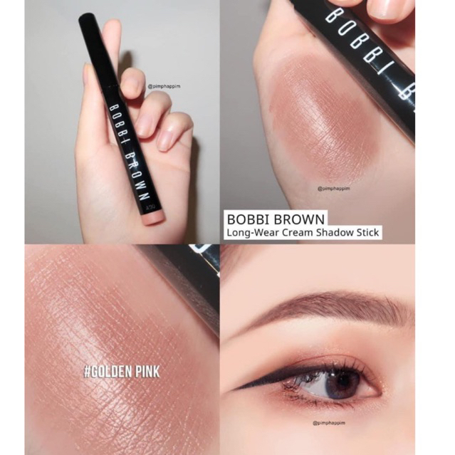Sáp mắt Bobbi Brown Long Wear Cream Shadow Stick - Golden Pink