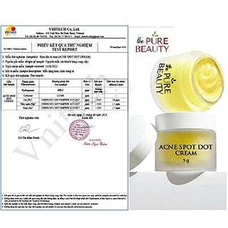 Kem Acne Spot Dot Cream xóa mụn, mờ thâm làm sáng da