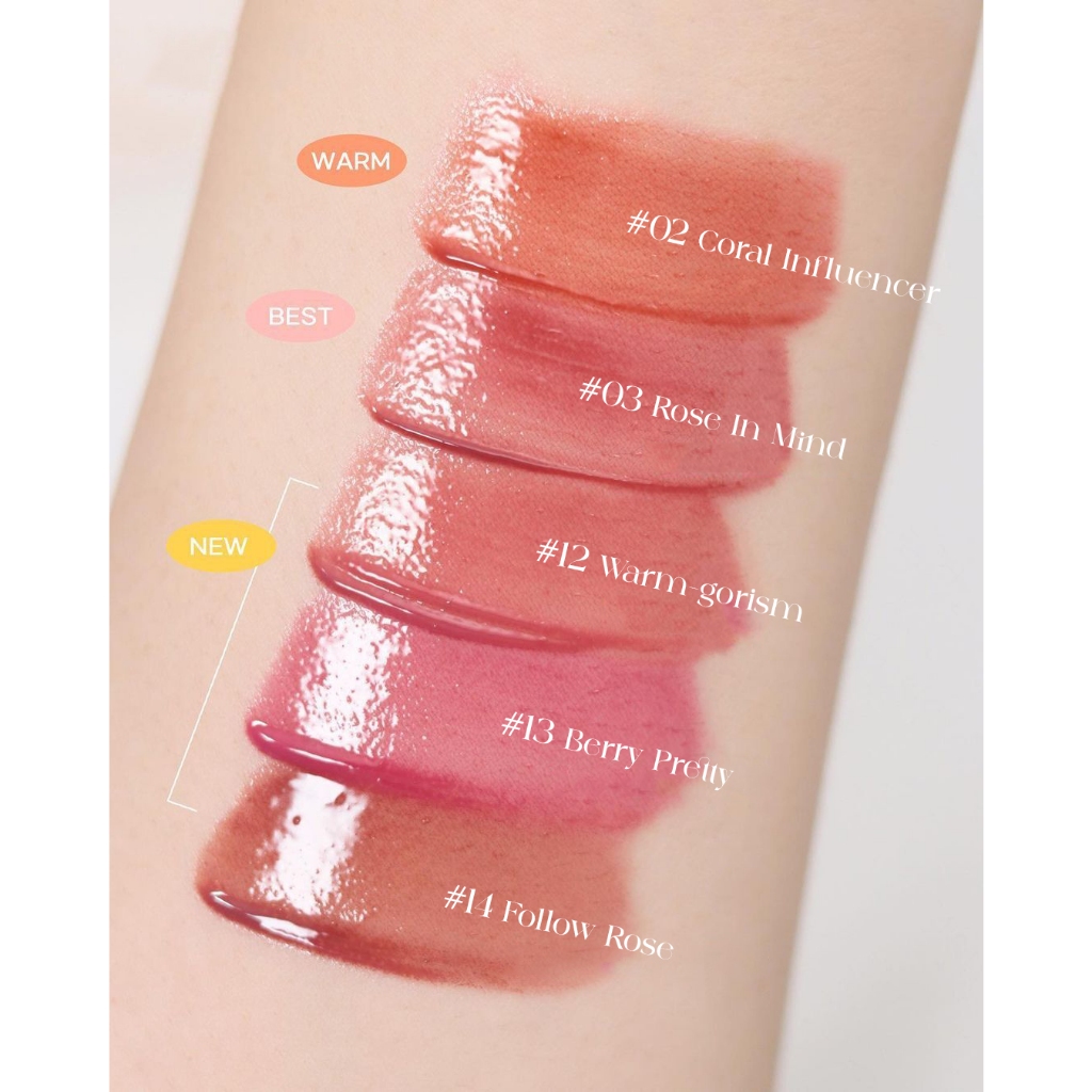 Son Tint Bóng Peripera Ink Mood Glowy Tint 4g