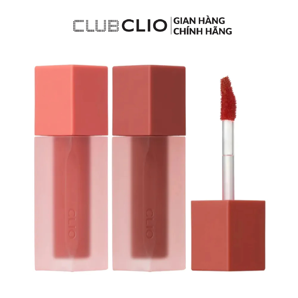 Son Kem Lì Clio Chiffon Blur Tint Mini 1.3g-02 CORAL CLAY