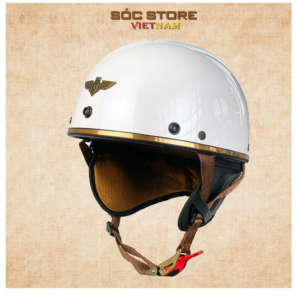 Mũ bảo hiểm PUB,  nón bảo hiểm 1/2 PUB Sóc Store Vietnam chính hãng