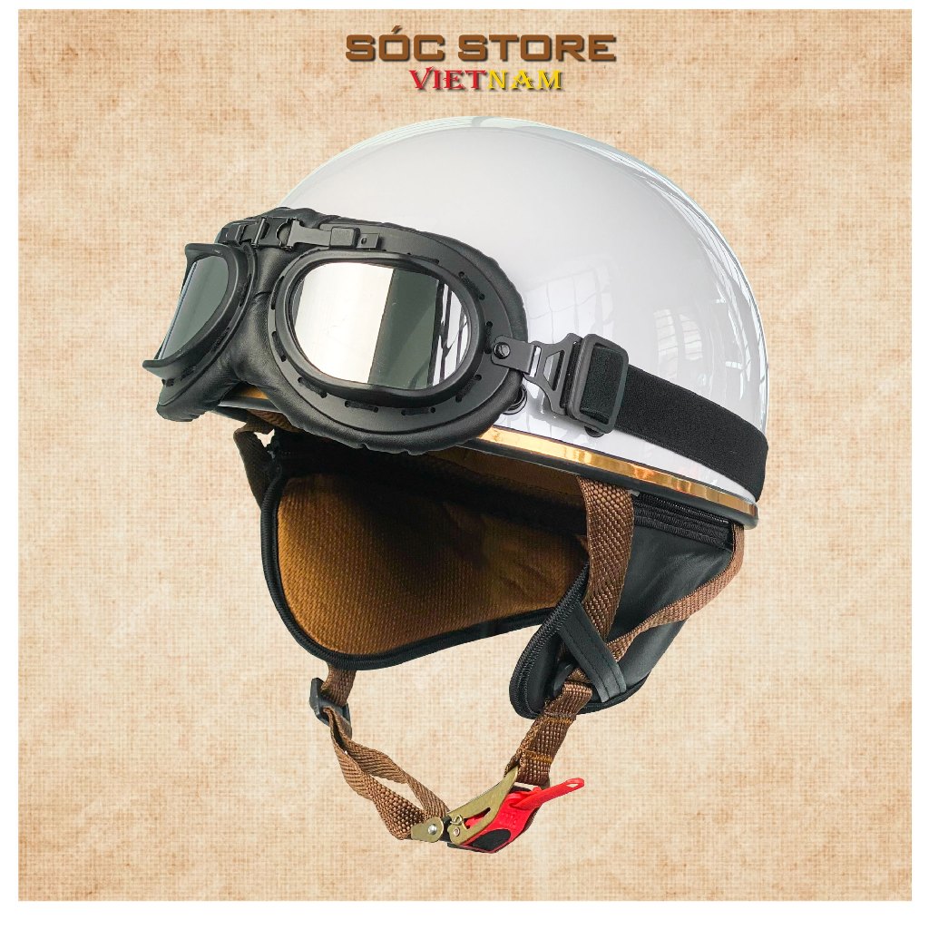 Mũ bảo hiểm PUB,  nón bảo hiểm 1/2 PUB Sóc Store Vietnam chính hãng