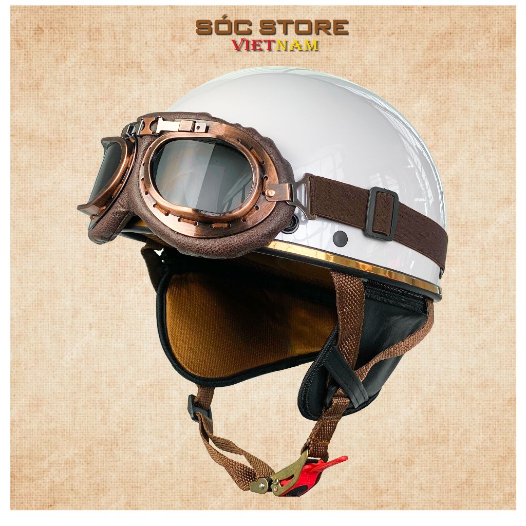 Mũ bảo hiểm PUB,  nón bảo hiểm 1/2 PUB Sóc Store Vietnam chính hãng