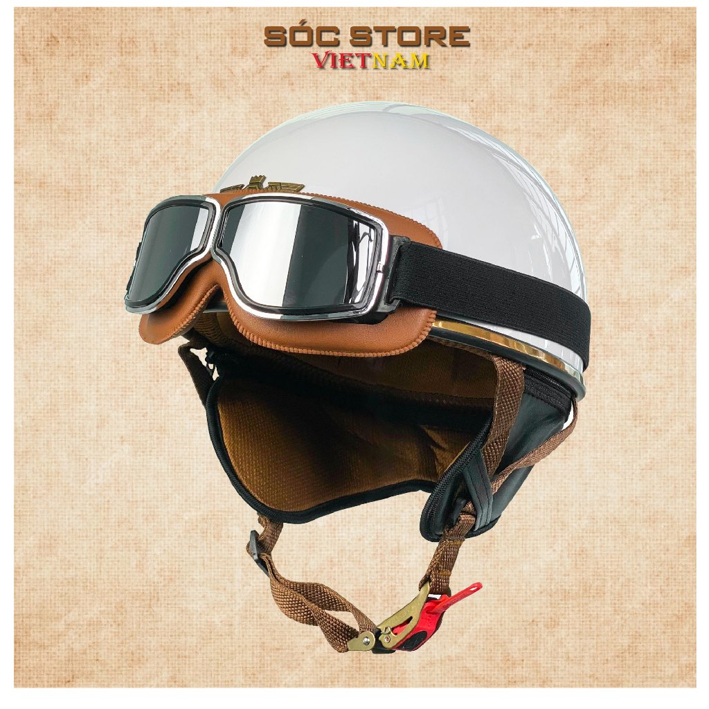 Mũ bảo hiểm PUB,  nón bảo hiểm 1/2 PUB Sóc Store Vietnam chính hãng