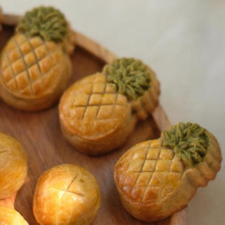 Bánh dứa nguyên cám ÍT NGỌT lành mạnh - Bánh dứa mini Đài Loan | Homemade by Bếp Healthy
