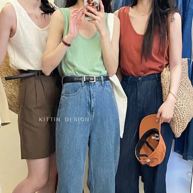 Áo thun 3 LỖ nữ cổ V - chất thun xược - cổ tim nữ