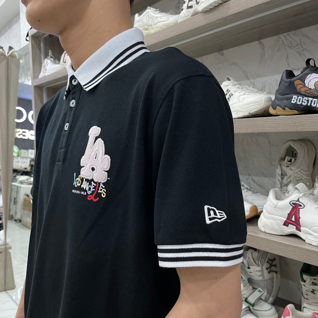 Áo New Era - Polo La Nhảy Nhót - Black - Code: 13280341