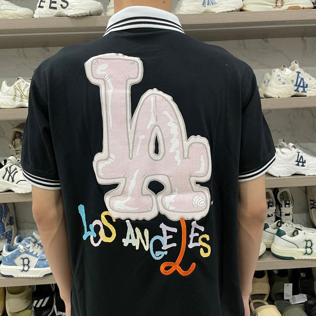 Áo New Era - Polo La Nhảy Nhót - Black - Code: 13280341
