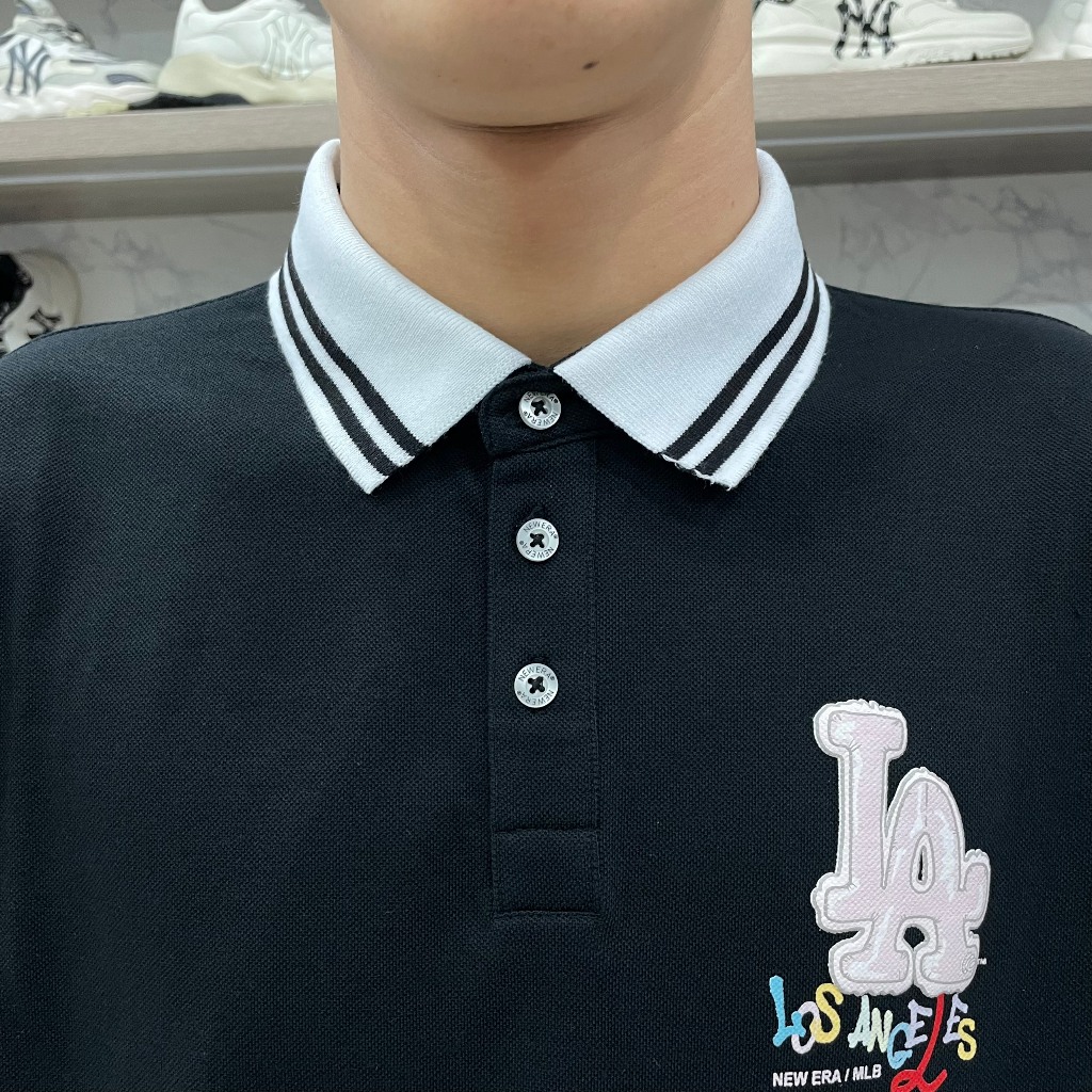 Áo New Era - Polo La Nhảy Nhót - Black - Code: 13280341