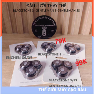 Lưỡi dao cạo râu thay thế cho máy cạo râu BlackStone1-3-5S/  BlackStone3/ Gentleman3S/5/5S/ Enchen X6/X7