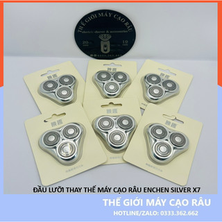 Lưỡi thay thế cho máy cạo râu Enchen Silver X7- Đầu lưỡi thay thế cho máy cạo râu Enchen Silver X7