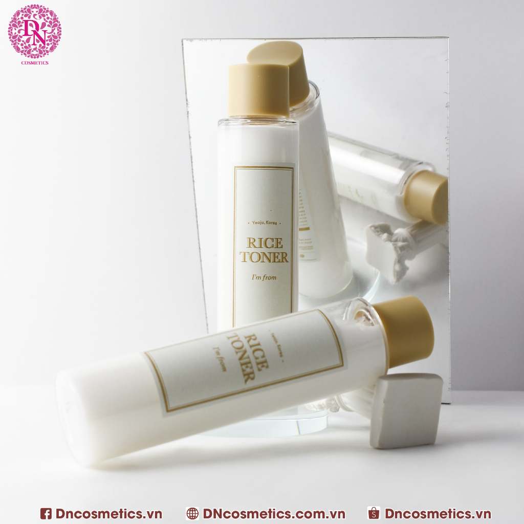 Nước hoa hồng I'm From Rice Toner chiết xuất gạo dưỡng sáng da