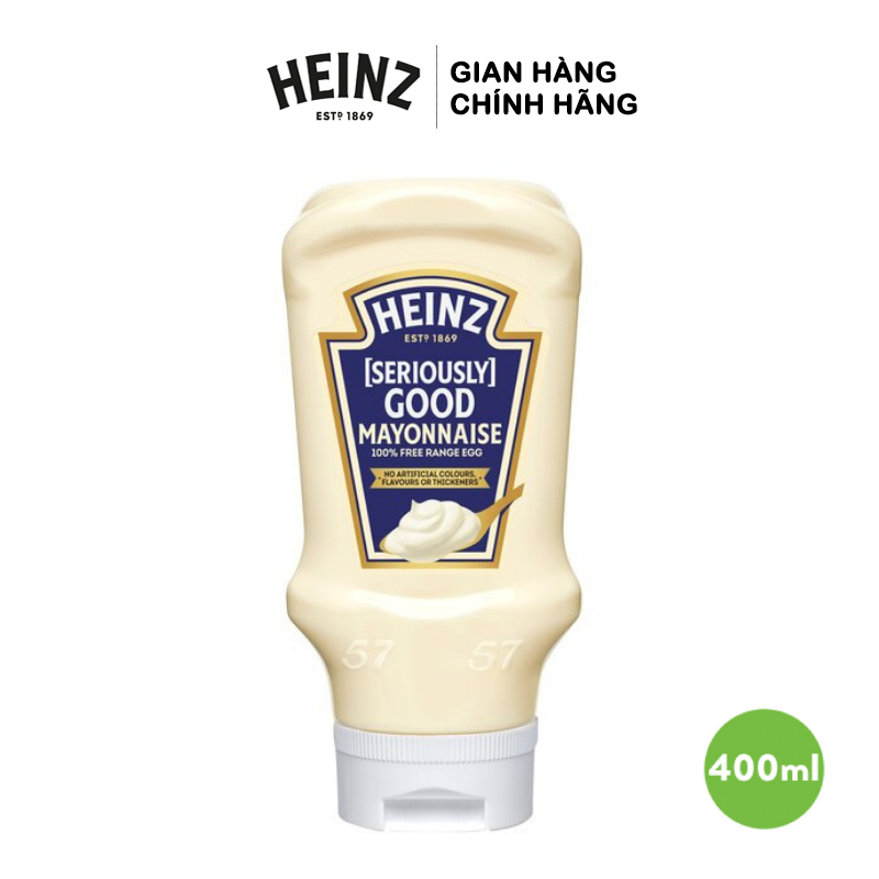 Sốt Mayonnaise Good Heinz 400ml (Date: T9/2024)