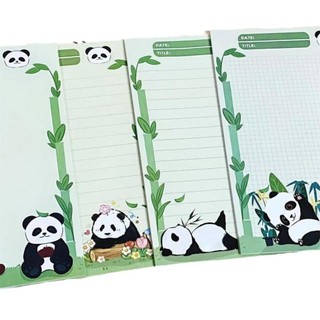 Giấy viết thư , giấy ghi chú B5 gấu trúc panda
