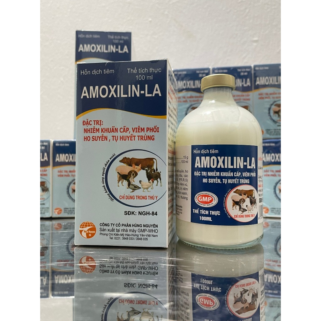 AMOXITIN LA của Hùng Nguyên dùng cho động vật