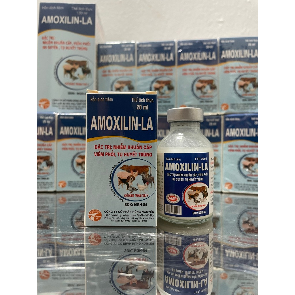 AMOXITIN LA của Hùng Nguyên dùng cho động vật