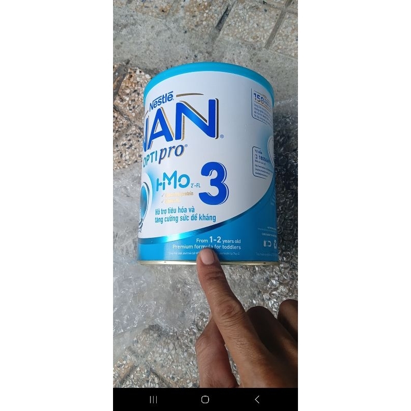 Sữa Nan Optipro HMO 3 900g, 1.7kg
